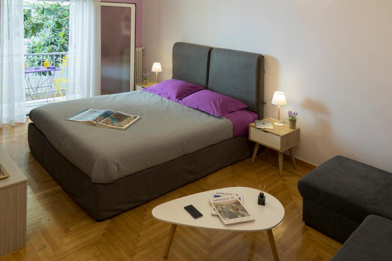 Stylish Modern Studio In The Heart Of Афіни Екстер'єр фото