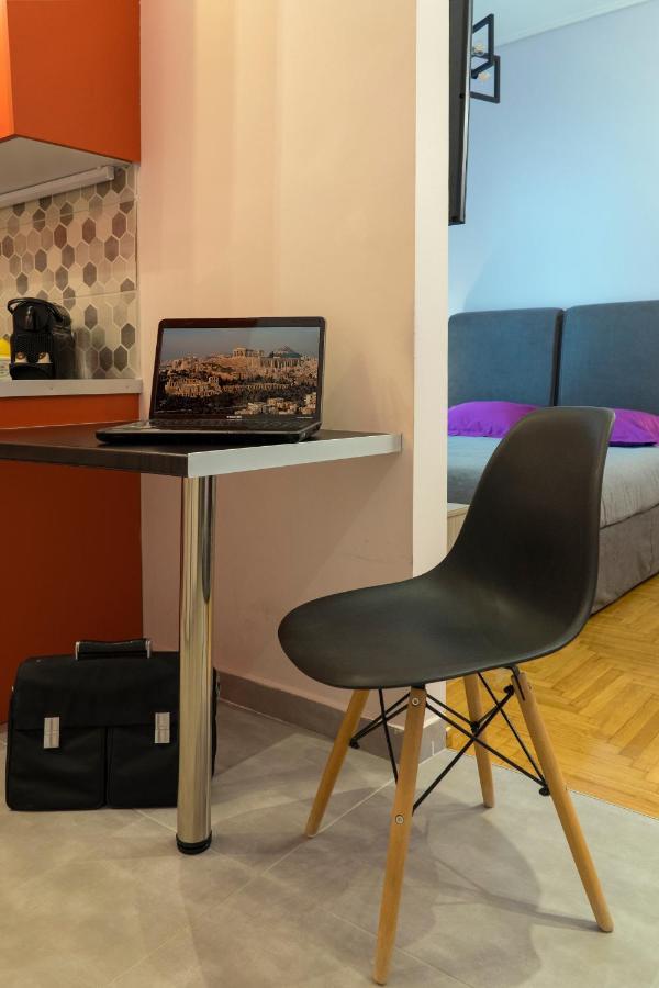 Stylish Modern Studio In The Heart Of Афіни Екстер'єр фото